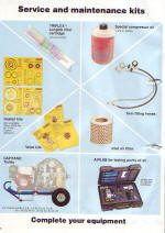 Bauer Mariner and Capitano Compressor service part kits Bauer Mariner and Capitano Compressor service part kits