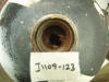 internal corrosion in a steel scuba cylinder caused by water moisture build up from successive bad air fills; photo1